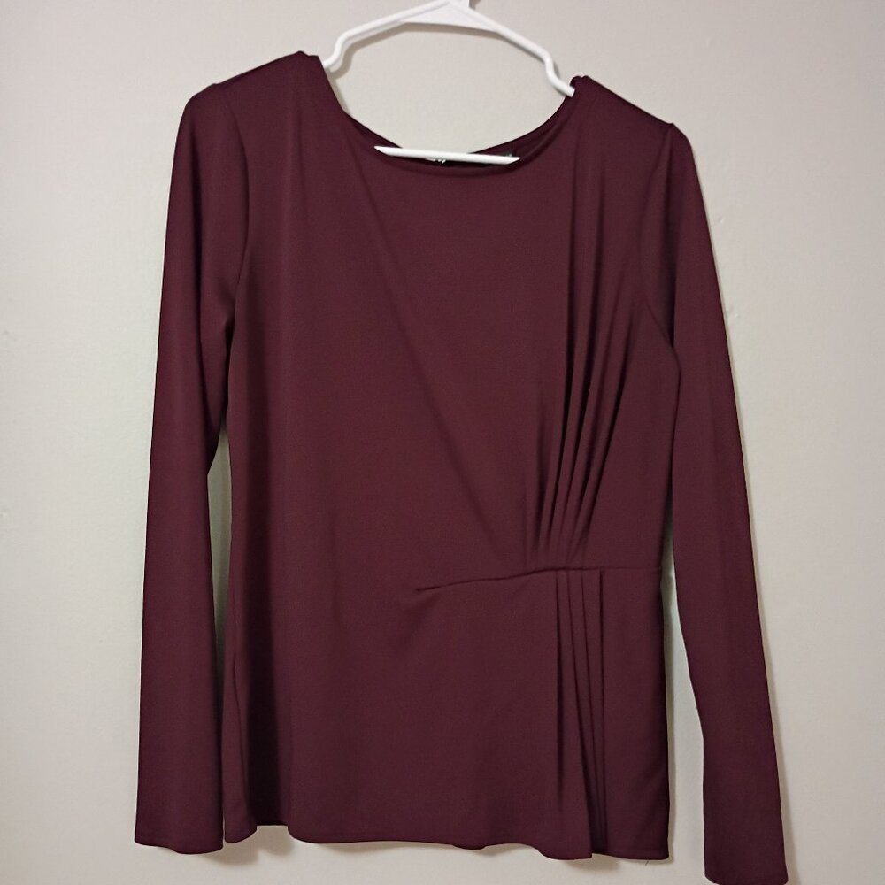 Ann Taylor Burgundy top